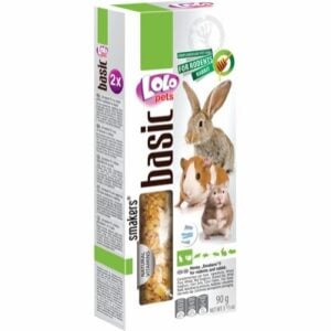 Lolo Pets Smakers Basic Frøstenger Honning Snacks til Kanin / Gnager 2 stk