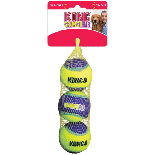Kong Crunchair Ball3-pack M Ã˜6cm