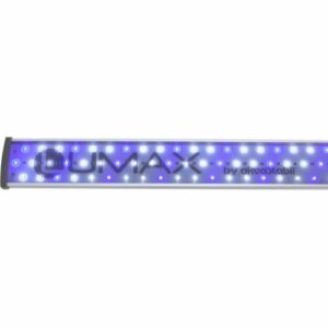 LUMAX LED-armatur blå-hvit