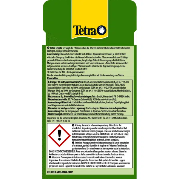 Tetra Crypto tabletter