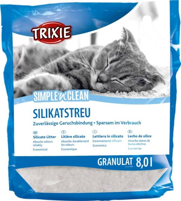 Trixie Simple'n'Clean Silikat-kattesand