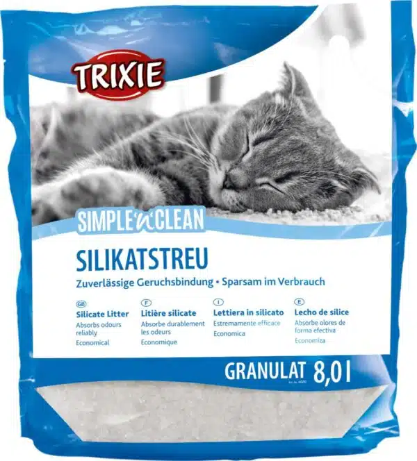 Trixie Simple'n'Clean Silikat-kattesand