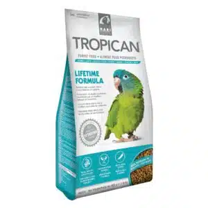 Tropican fullfÃ´rpellets papegøyer, Lifetime formula