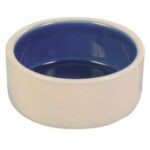 Matskål keramikk med blå innside