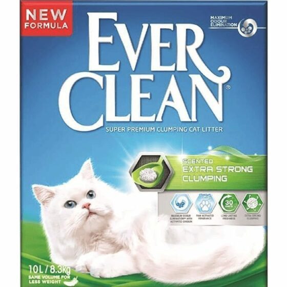 Ever Clean Extra Strong Clumping Scented Kattesand 10 L