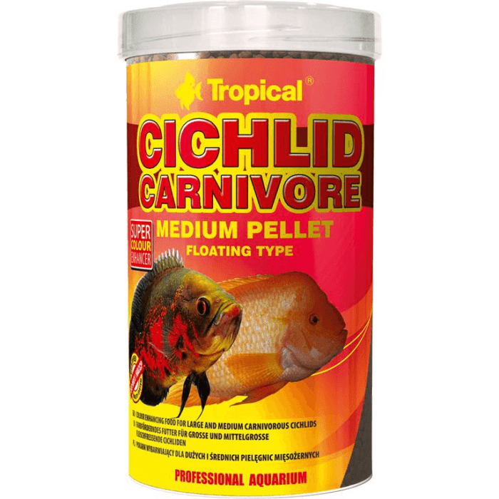 Tropical Cichlid Carnivore Medium Pellet