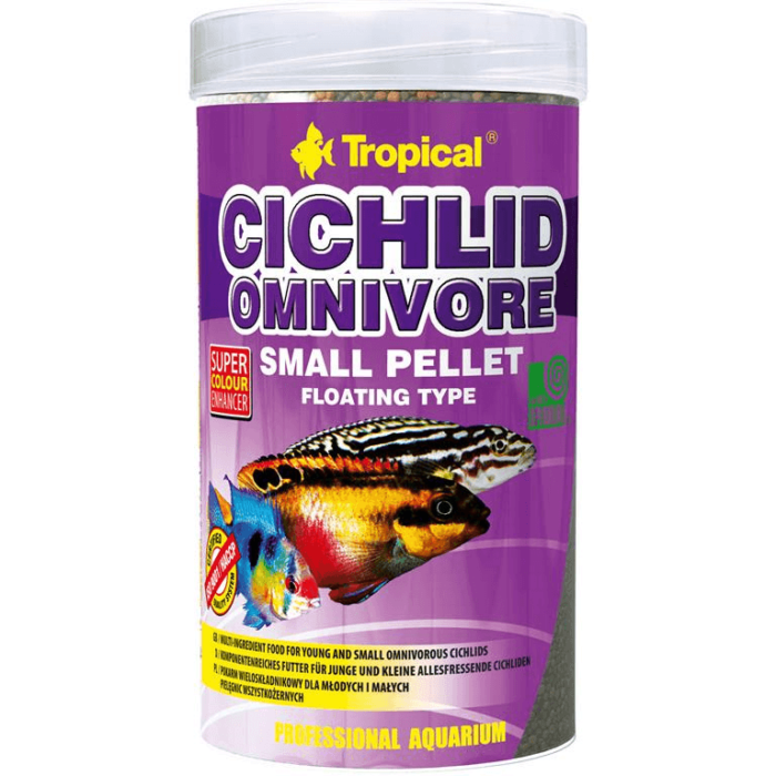 Tropical Cichlid Omnivore Small Pellet