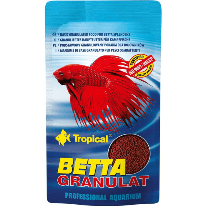 Tropical Betta Kampfisk Granulat 10g