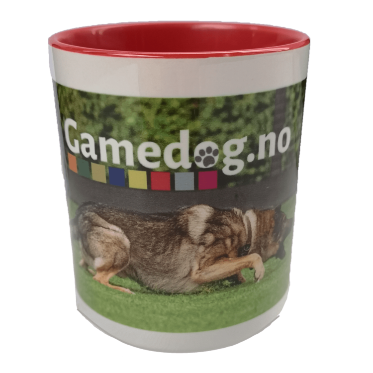 Gamedog.no krus rød