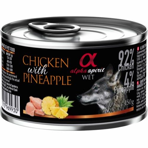 Alpha Spirit kylling og ananas-monoprotein
