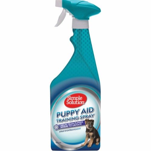 simple solution puppy aid training spray tissespray