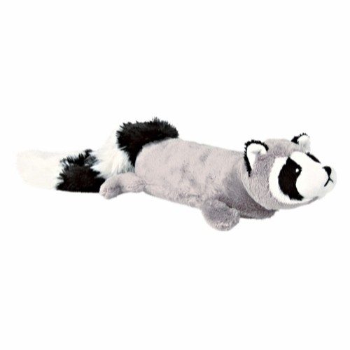 trixie racoon dog toy hundeleke plysj