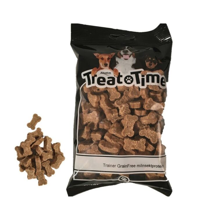 Treattime kornfritt treningssnacks med innsektprotein 200gr