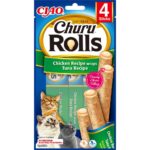 Ciao Churu snacks rull katt -Kylling og Tunfisk, 4stk