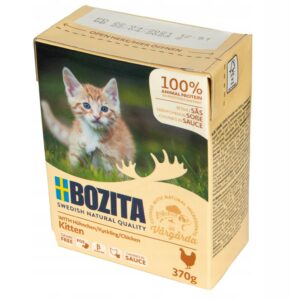 Bozita Feline Kitten med kylling 370gr Biter i gele