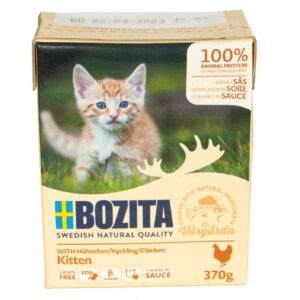 Bozita Feline Kitten med kylling 370gr Biter i gele