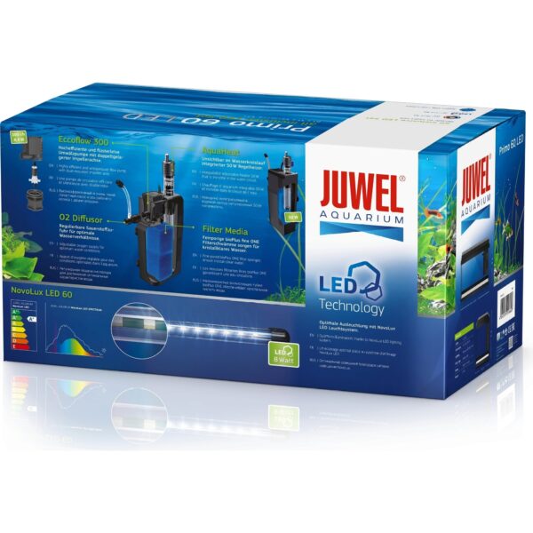 Juwel Akvarium Primo 60ltr svart 61x31x37cm
