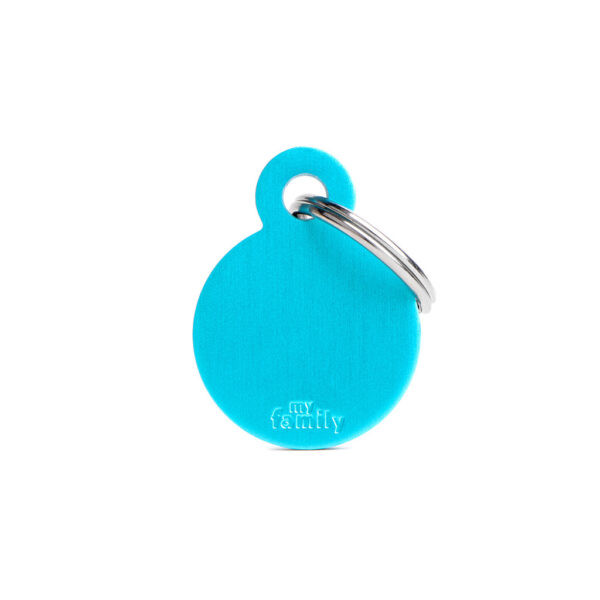 Myfamily Basic Sirkel ID tag aluminium