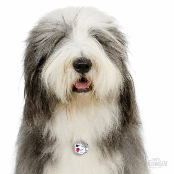 Myfamily Old English Sheepdog IDtag