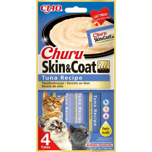 Churu Skin & Coat Tuna 4st