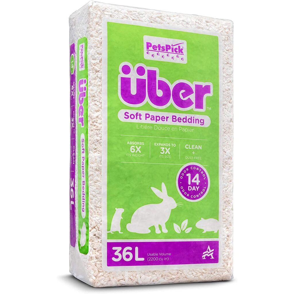 ÜBER Papirstrø Hvit 36liter