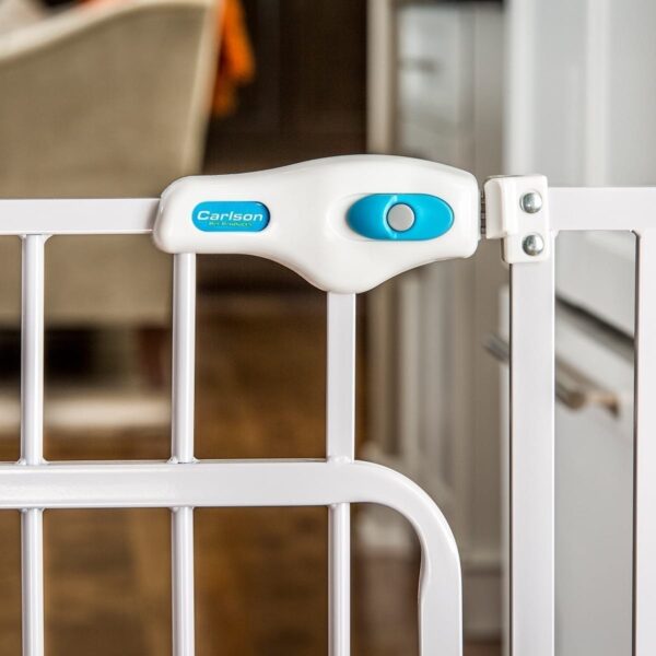 Carlson grind handsfree walk-thru hvit 81x76-112cm