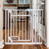Carlson grind handsfree walk-thru hvit 81x76-112cm