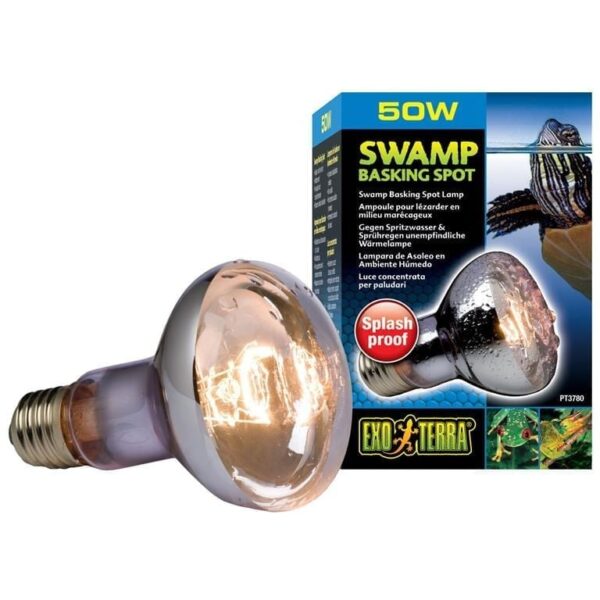 Swamp Glo Exoterra Splash Lamp; Mist Resistent Spot