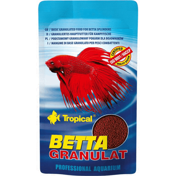 Tropical Betta Kampfisk Granulat 10g