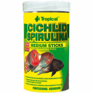 Tropical cichlid spirulina medium