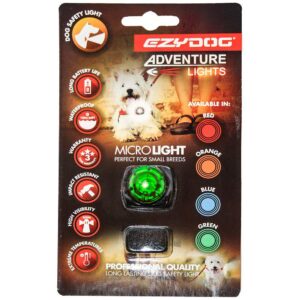 Ezydog Adventure Micro Lights Grønn