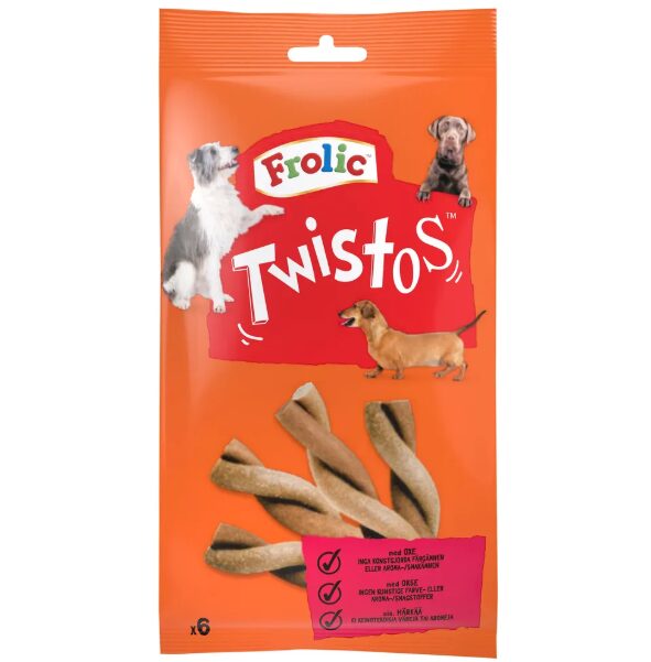 Frolic Twistos okse (18 x 105gr)