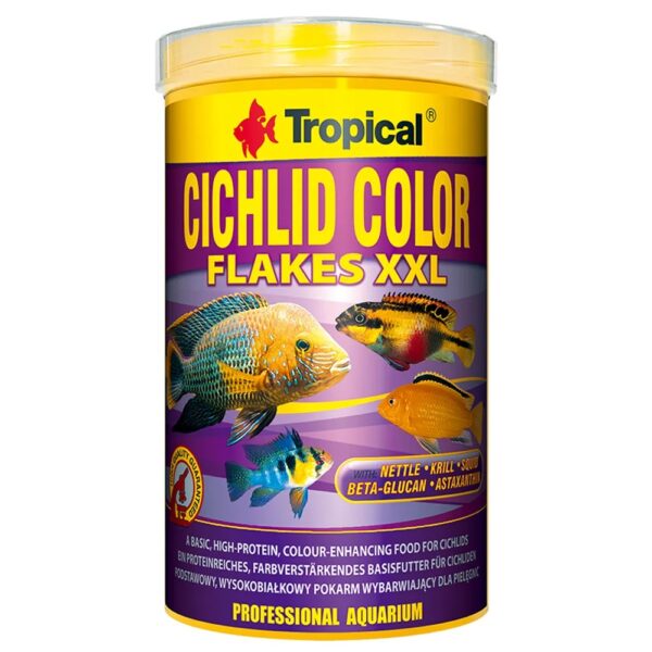 Tropical Cichlid Color Flakes
